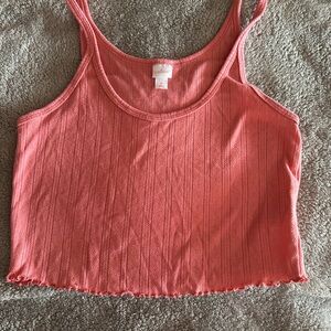 Colsie Coral Camisole Top